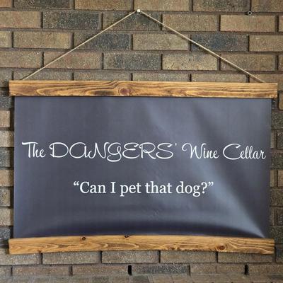 Funny Wine Cellar Sign