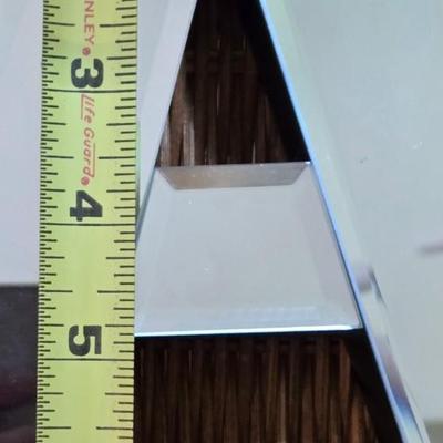 Beveled Mirror "A" Deco