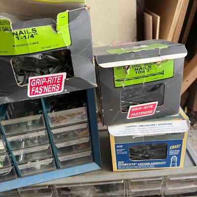 Big Lot Nails, Screws, Organizers