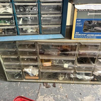 Big Lot Nails, Screws, Organizers