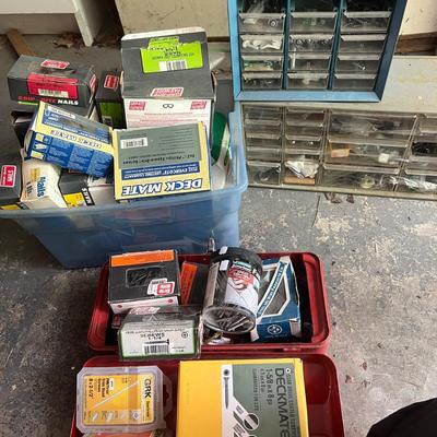 Big Lot Nails, Screws, Organizers