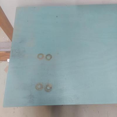 Wooden Work Bench w/ Painted Top (WS-BBL)
