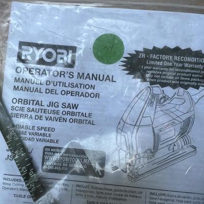 Ryobi Lot - Belt Bander, Sheet Bander, Orbital Jig Saw