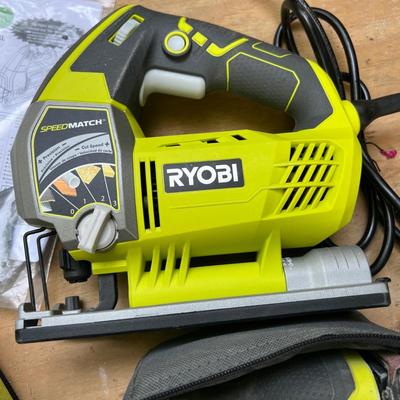 Ryobi Lot - Belt Bander, Sheet Bander, Orbital Jig Saw