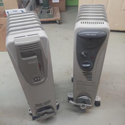 Two Electric Radiator Heaters (BS-BBL)