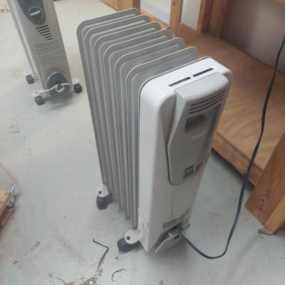 Two Electric Radiator Heaters (BS-BBL)