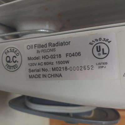 Two Electric Radiator Heaters (BS-BBL)