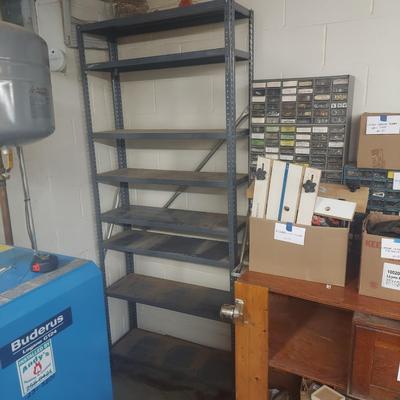 Two Metal Utility Shelves (G-BBL)