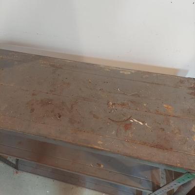 Two Metal Utility Shelves (G-BBL)