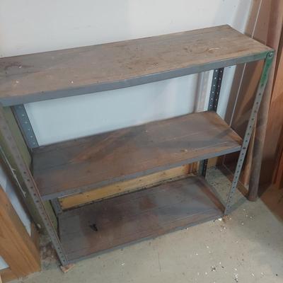 Two Metal Utility Shelves (G-BBL)
