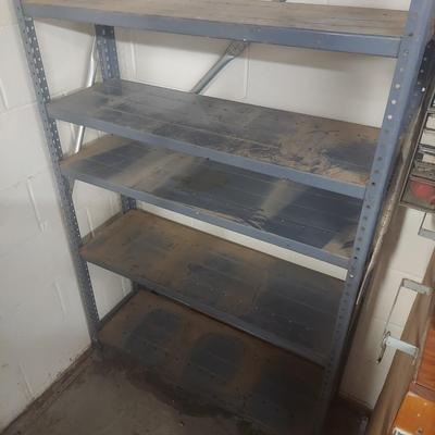 Two Metal Utility Shelves (G-BBL)