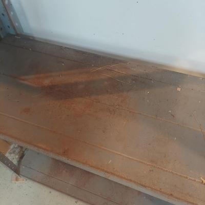 Two Metal Utility Shelves (G-BBL)
