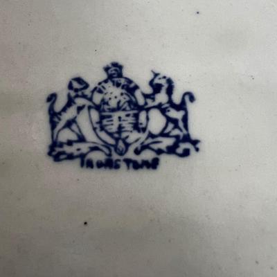 Staffordshire, Takahashi, Asahi, Royal Crownford, and More Blue and White China (LR-DZ)