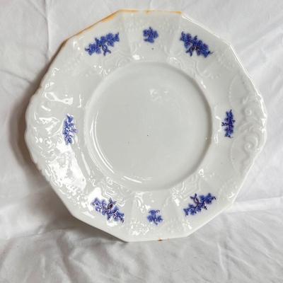 Staffordshire, Takahashi, Asahi, Royal Crownford, and More Blue and White China (LR-DZ)