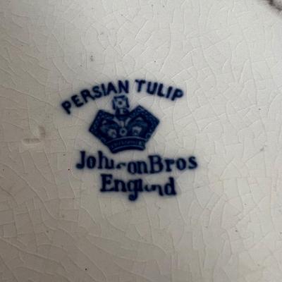 Staffordshire, Takahashi, Asahi, Royal Crownford, and More Blue and White China (LR-DZ)