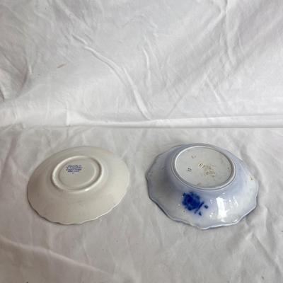 Staffordshire, Takahashi, Asahi, Royal Crownford, and More Blue and White China (LR-DZ)