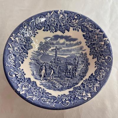 Staffordshire, Takahashi, Asahi, Royal Crownford, and More Blue and White China (LR-DZ)