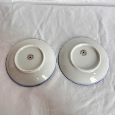 Staffordshire, Takahashi, Asahi, Royal Crownford, and More Blue and White China (LR-DZ)