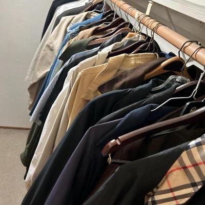 Men's business clothing