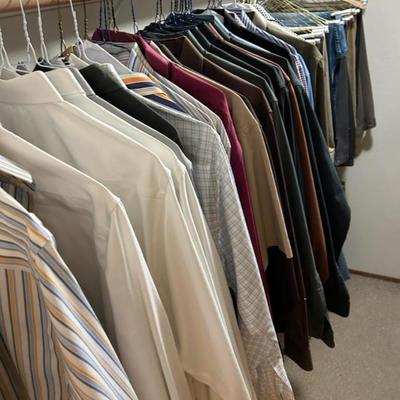 Men's business clothing