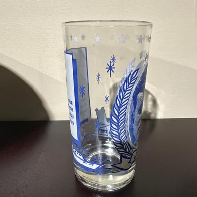 John F Kennedy glass