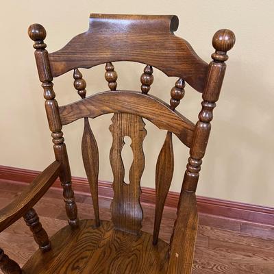 Solid Wood Rocking Chair