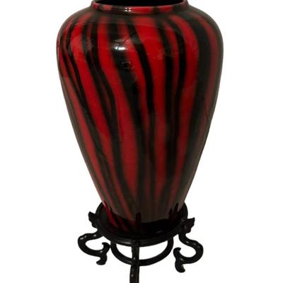 Vase and stand