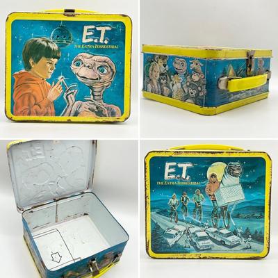 E.T. & DISNEY ~ Vtg. Metal Nostalgic Lunchboxes