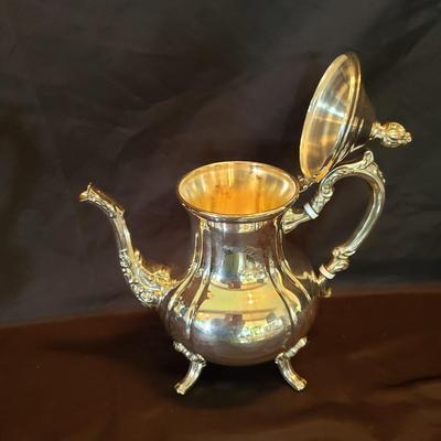 Towle Silver Plated Tea Set and Tray (LR-KD)