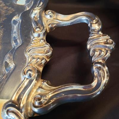 Towle Silver Plated Tea Set and Tray (LR-KD)