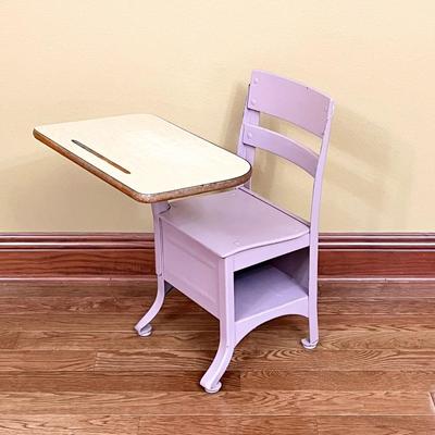 Children’s Metal School Desk