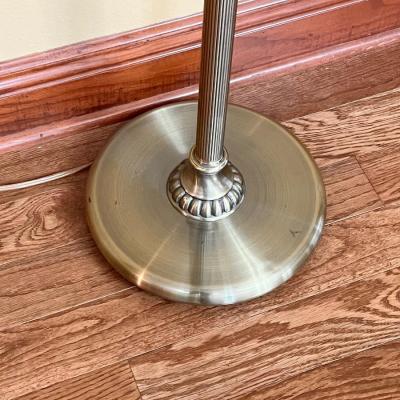 *Crystal & Metal Floor Lamp