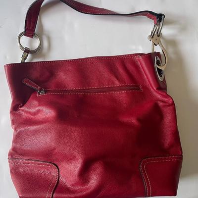 Brand New Candace Christian Napa Valley Burgundy Shoulder bag