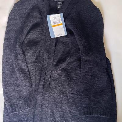 Brand New with Tags - Cable and Gauge Petite Small Women's Black Cardigan