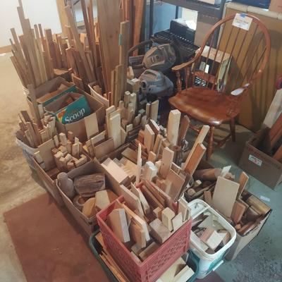 Miscellaneous Wood Scraps; Small (G-BBL)