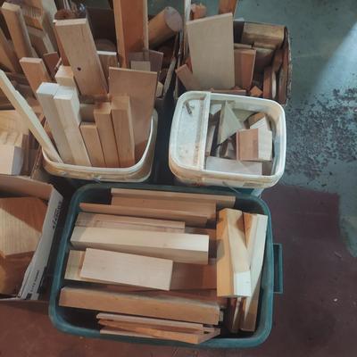 Miscellaneous Wood Scraps; Small (G-BBL)