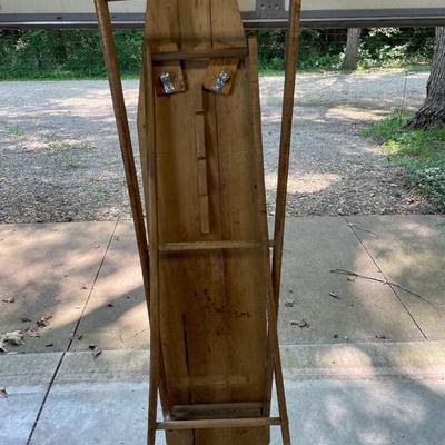 Wooden iron board