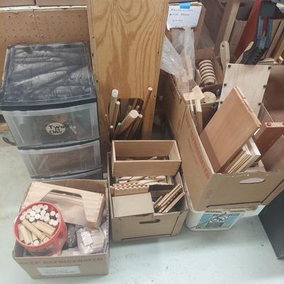 Miscellaneous Wood Hobby Parts (WS-BBL)
