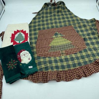 Christmas apron