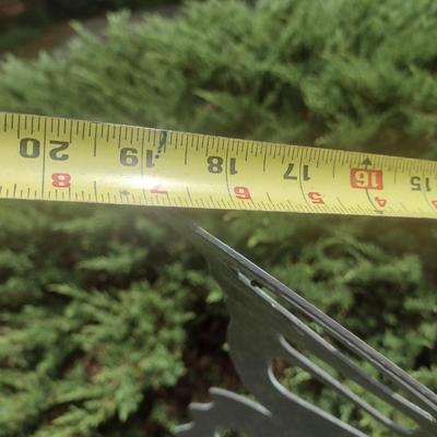 Artisan Crafted Metal Yard Art Butterfly Garden Decoration