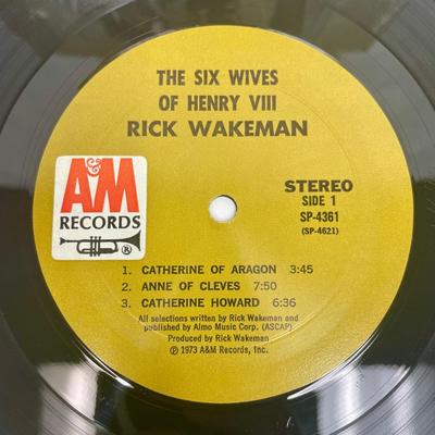 Rick Wakeman – The Six Wives Of Henry VIII – USED Vinyl LP