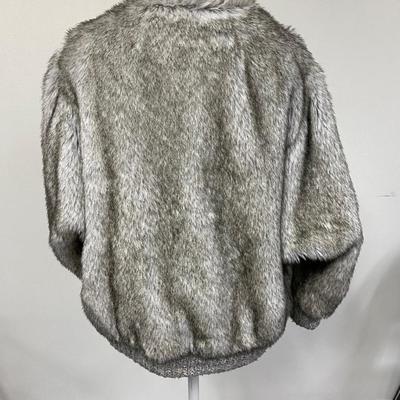 Nieman Marcus Fur and Knit Jacket