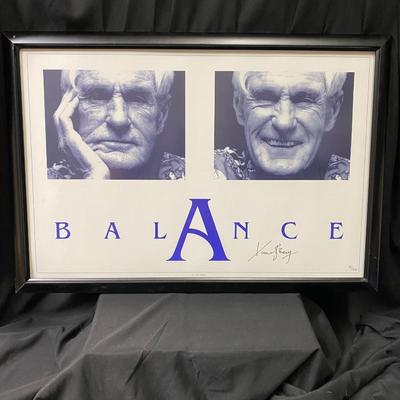 Limited Edition Timothy Leary 'Balance" Print