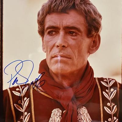 Peter O'Toole signed photo