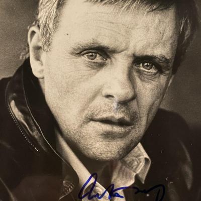 Anthony Hopkins signed photo 