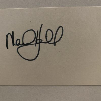 Mark Hamill original signature