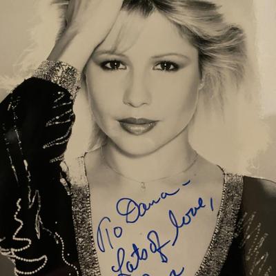 Pia Zadora signed photo