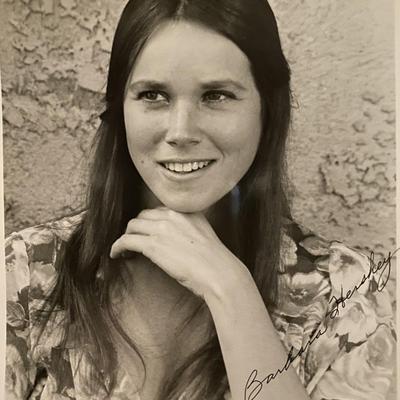 The Crazy World of Julius Vrooder Barbara Hershey signed movie photo