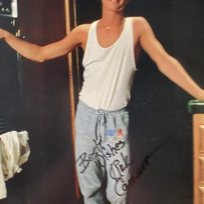 Kirk Cameron signed magazine page