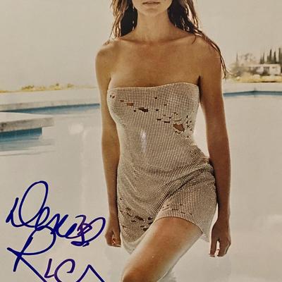 Denise Richards signed photo